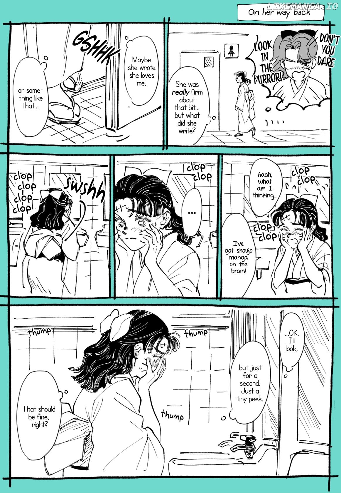 A Sukeban, A Transfer Student, And Their Silly Little Game chapter 3.5 - page 3