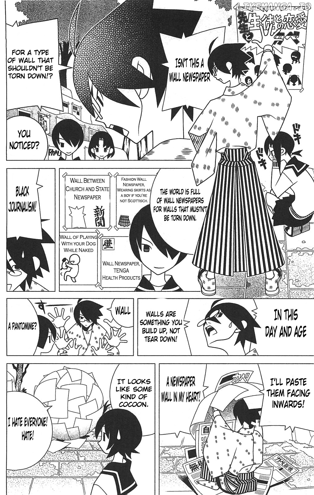 Sayonara Zetsubou Sensei chapter 254 - page 11