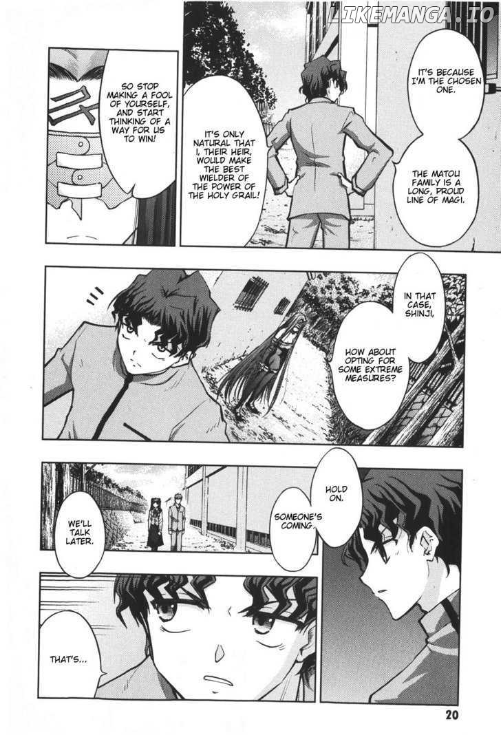 Fate/Stay Night chapter 20 - page 23