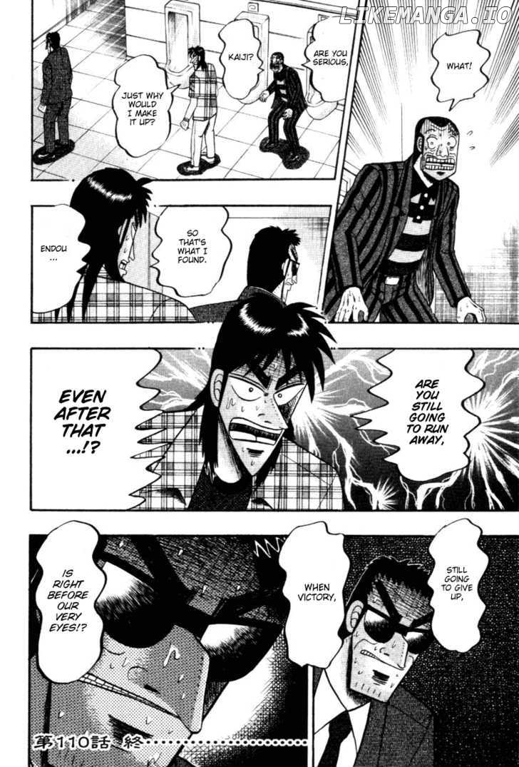 Kaiji chapter 110 - page 20