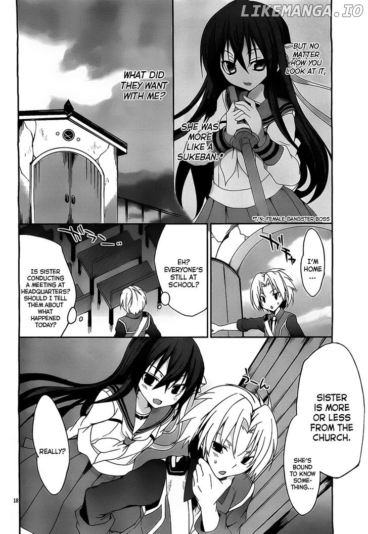 Kiryuuin Kaya Ni Chi O Suwareru Dake No Kantan Na Oshigoto chapter 1 - page 21