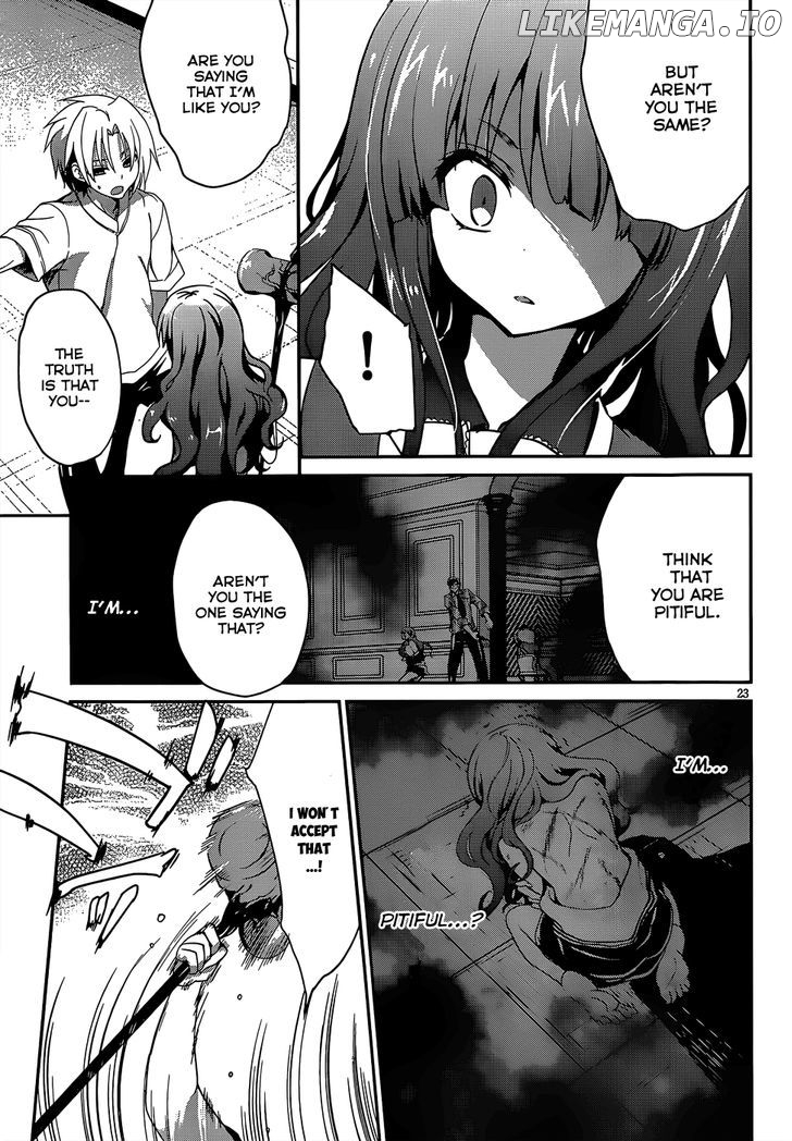 Kiryuuin Kaya Ni Chi O Suwareru Dake No Kantan Na Oshigoto chapter 9 - page 25