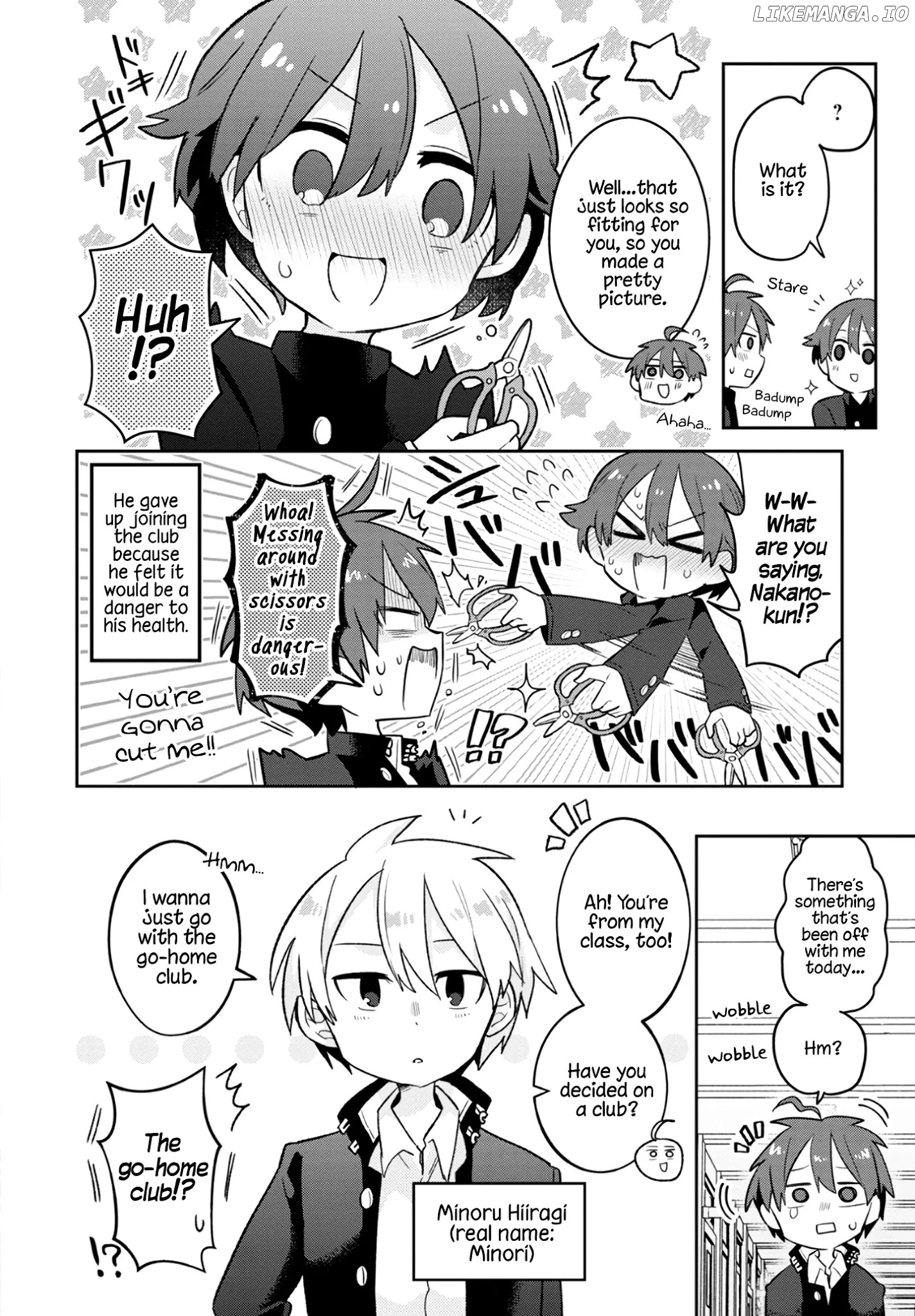 Puberty, an All Boys School!? and Nakano-kun chapter 1 - page 10