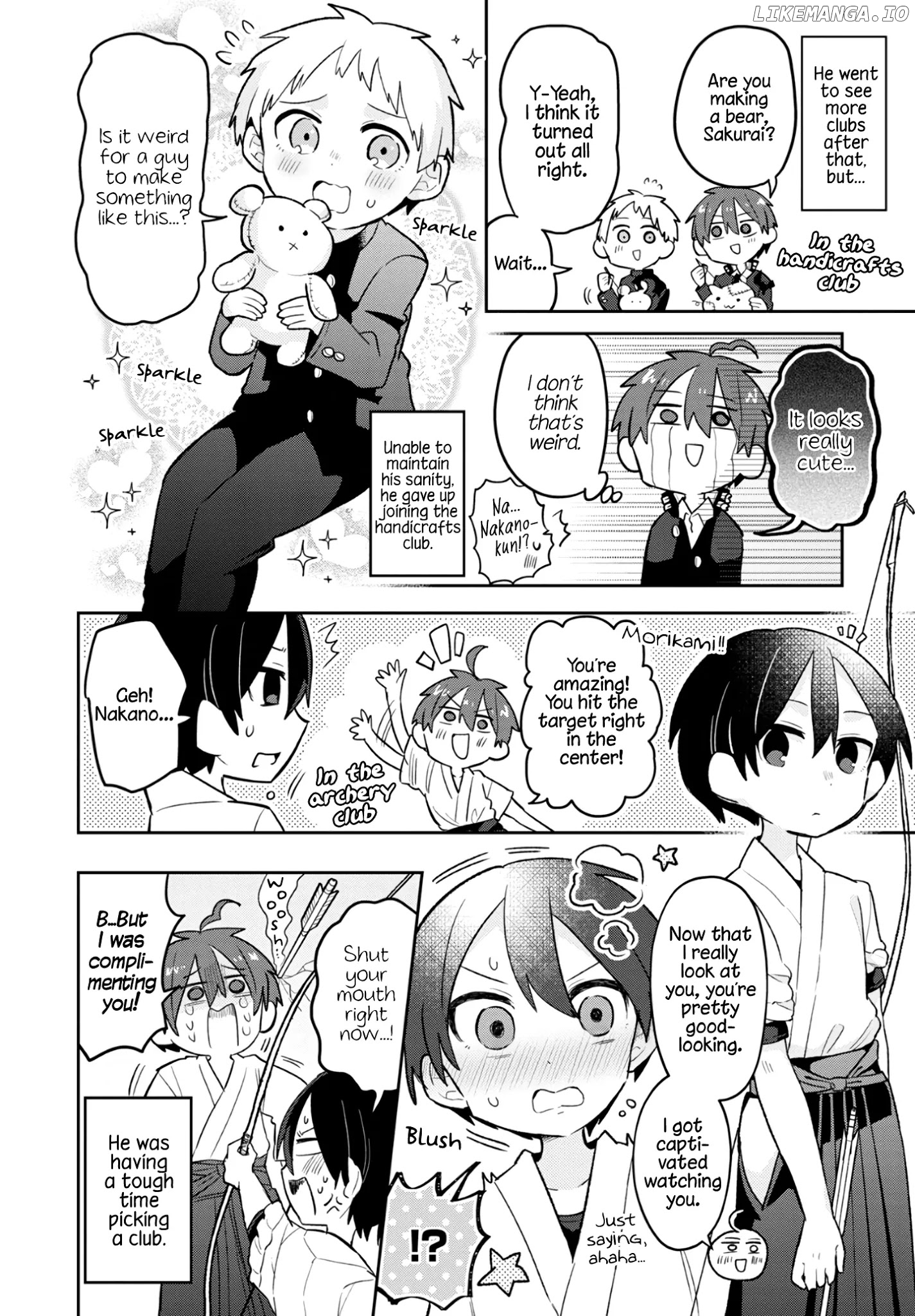 Puberty, an All Boys School!? and Nakano-kun chapter 1 - page 12