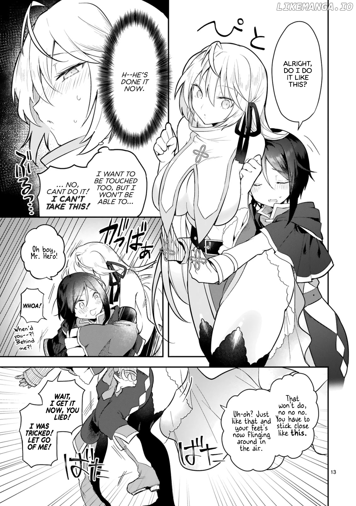 The White Mage Doesn't Want to Raise The Hero's Level chapter 2 - page 13