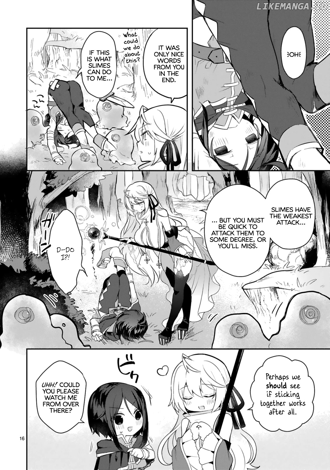 The White Mage Doesn't Want to Raise The Hero's Level chapter 2 - page 16