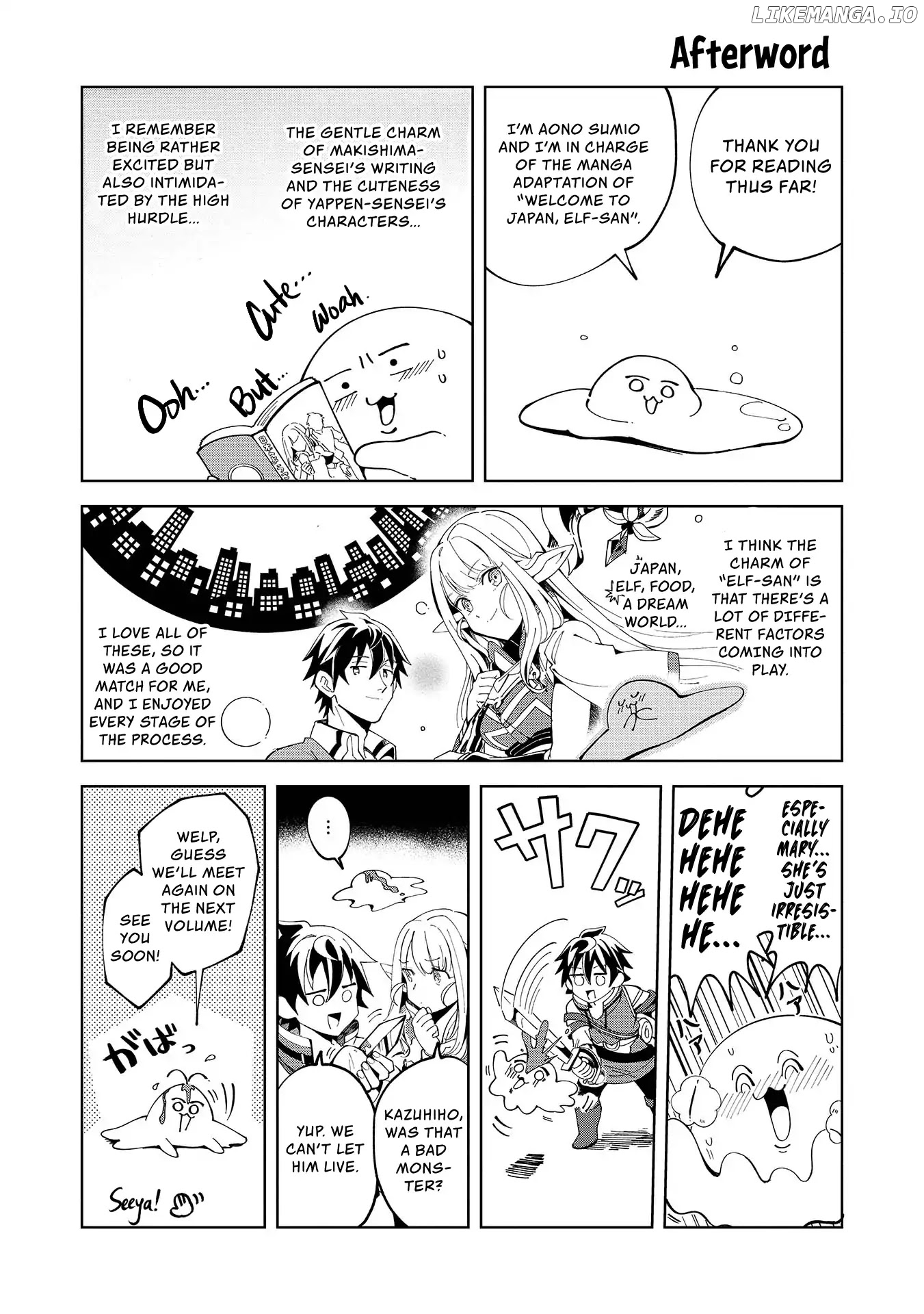 Welcome to Japan, Elf-san chapter 5.6 - page 6