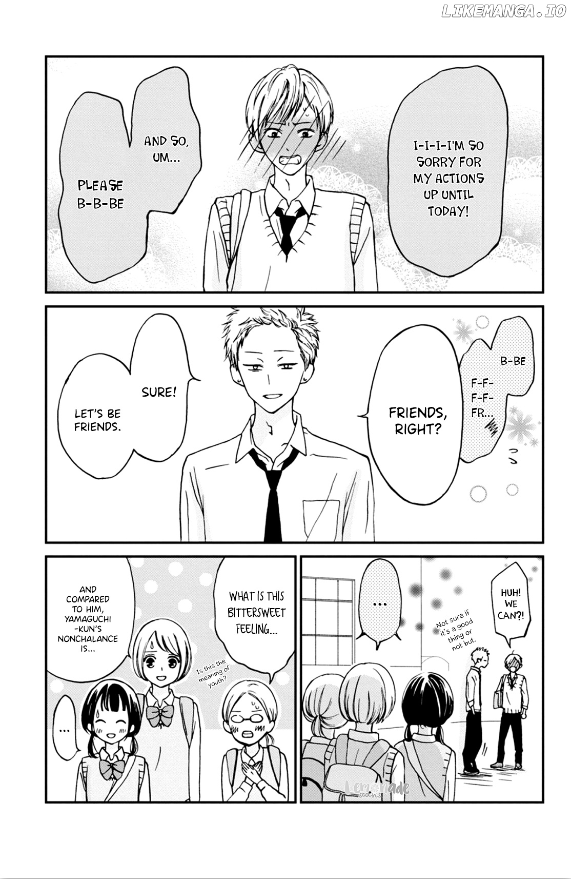 Yamaguchi-kun wa warukunai chapter 4 - page 35