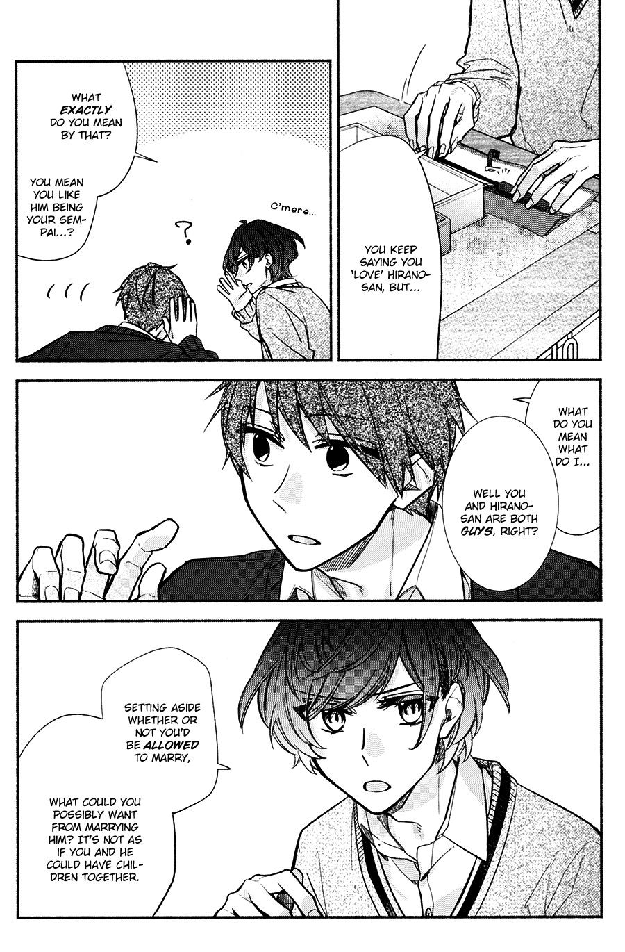 Hirano to Kagiura chapter 3 - page 20