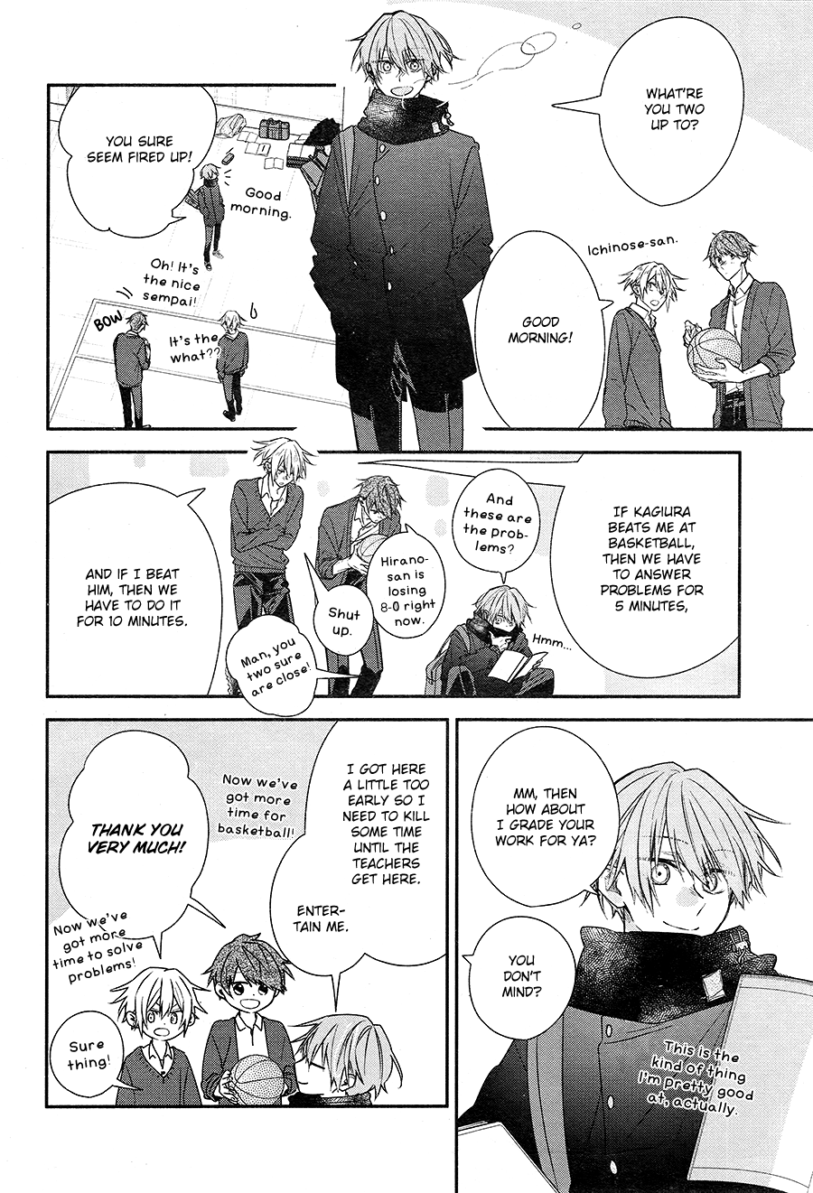 Hirano to Kagiura chapter 20 - page 4