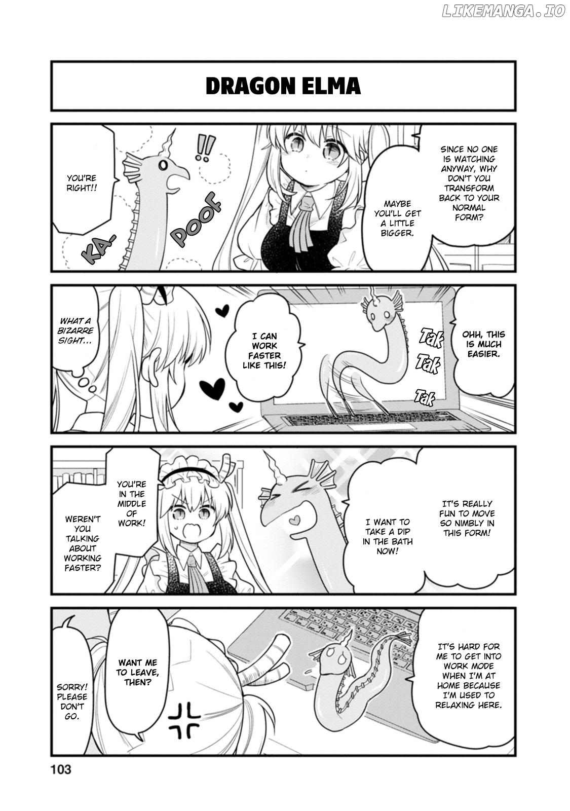 Kobayashi-san Chi no Maid Dragon: Elma OL Nikki chapter 52 - page 7