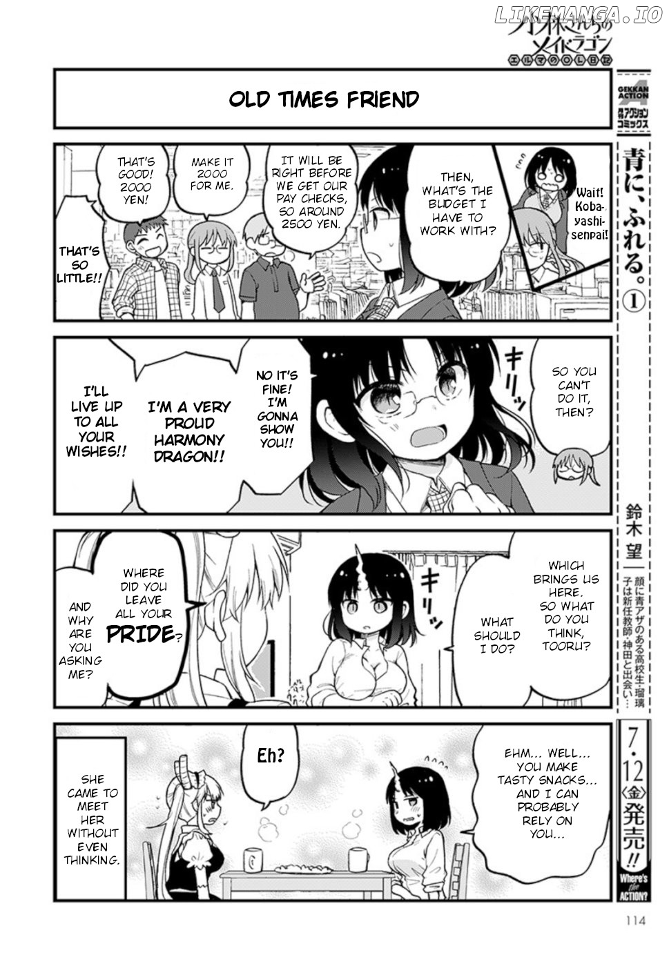 Kobayashi-san Chi no Maid Dragon: Elma OL Nikki chapter 23 - page 4