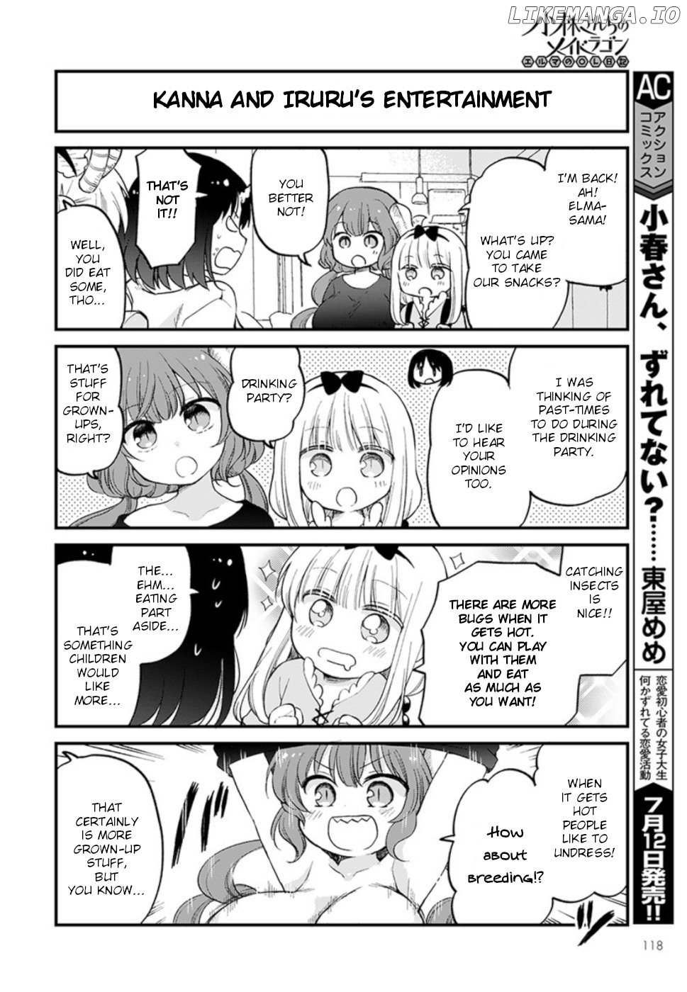 Kobayashi-san Chi no Maid Dragon: Elma OL Nikki chapter 23 - page 8