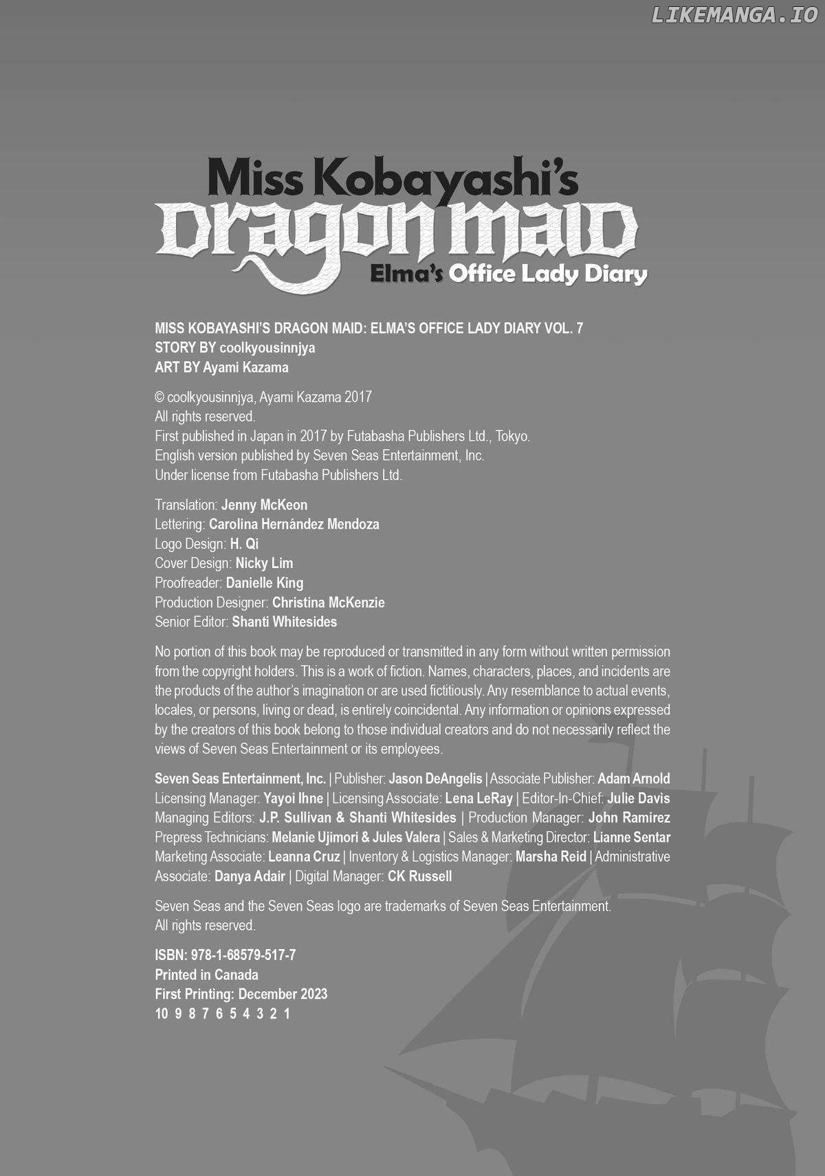 Kobayashi-san Chi no Maid Dragon: Elma OL Nikki chapter 63 - page 20