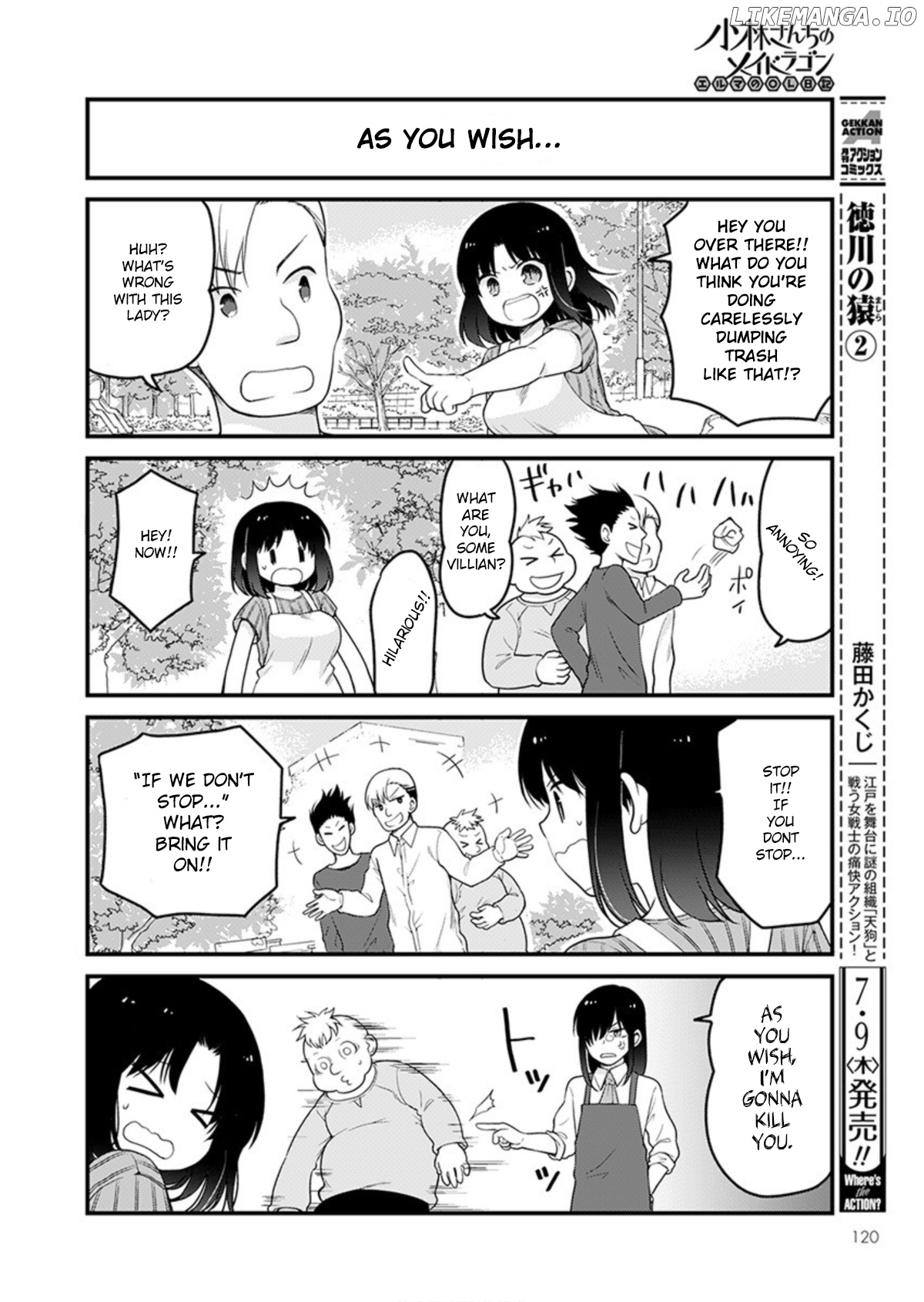 Kobayashi-san Chi no Maid Dragon: Elma OL Nikki chapter 35 - page 12