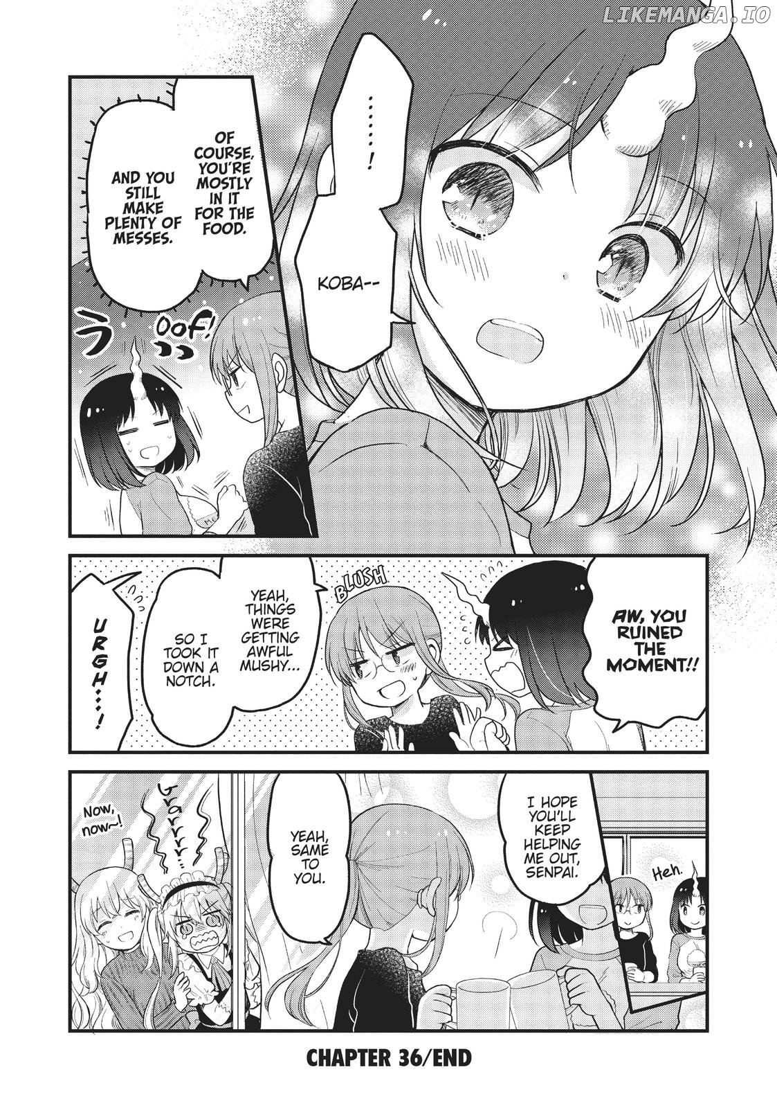 Kobayashi-san Chi no Maid Dragon: Elma OL Nikki chapter 36 - page 14