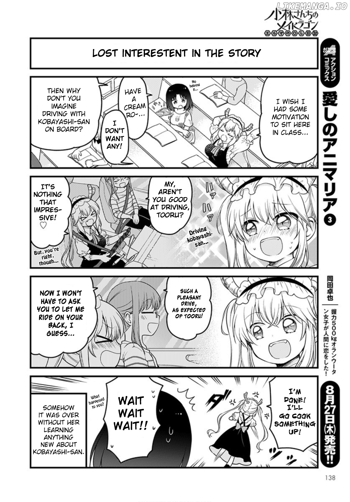 Kobayashi-san Chi no Maid Dragon: Elma OL Nikki chapter 37 - page 4