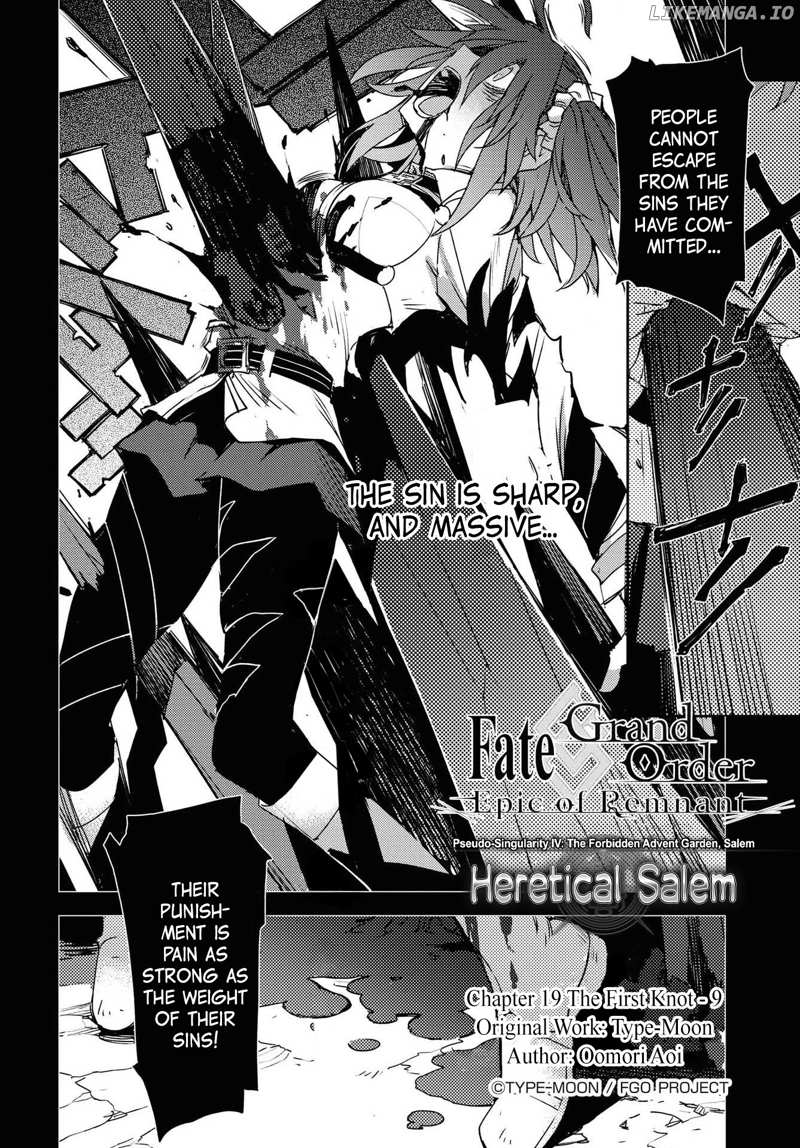 Fate/Grand Order: Epic of Remnant - Subspecies Singularity IV: Taboo Advent Salem: Salem of Heresy chapter 19 - page 2