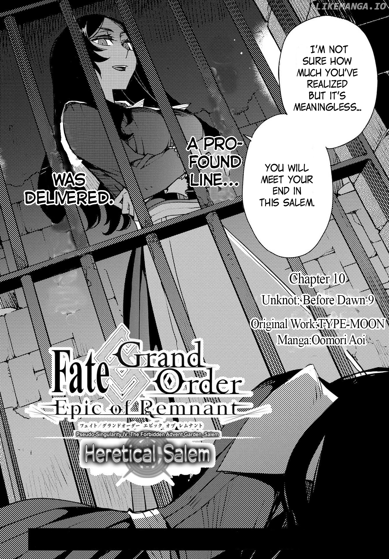 Fate/Grand Order: Epic of Remnant - Subspecies Singularity IV: Taboo Advent Salem: Salem of Heresy chapter 10 - page 2