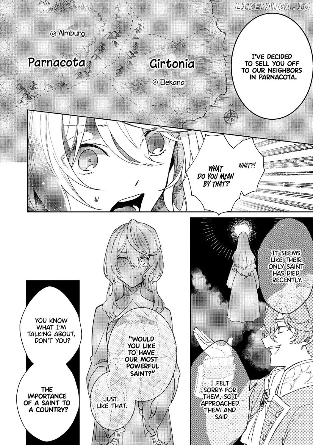 The Saint Whose Engagement Was Broken When She Became Too Perfect is Sold Off to a Neighboring Kingdom chapter 2.2 - page 6