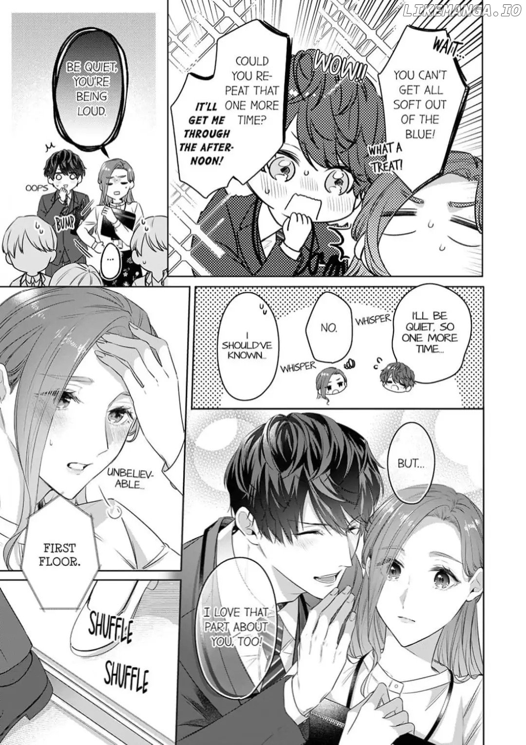 Shinya Zangyou - Nikushoku Kouhai no Iki Tsukushi Kotobazeme SEX Chapter 3 - page 7