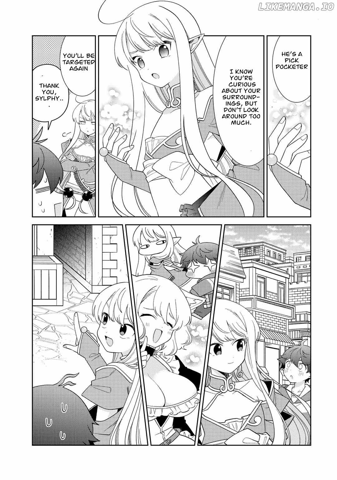 Seirei-Tachi no Rakuen to Risou no Isekai Seikatsu chapter 38 - page 11