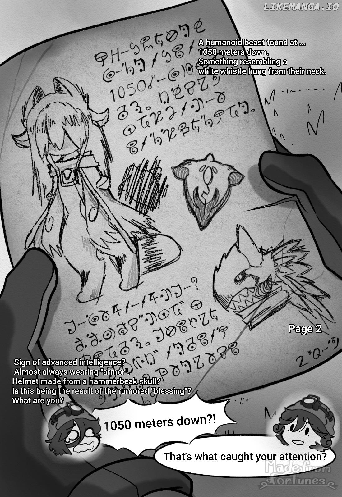 Made From Fortunes (Made In Abyss Fanmade Comic) chapter 2 - page 7