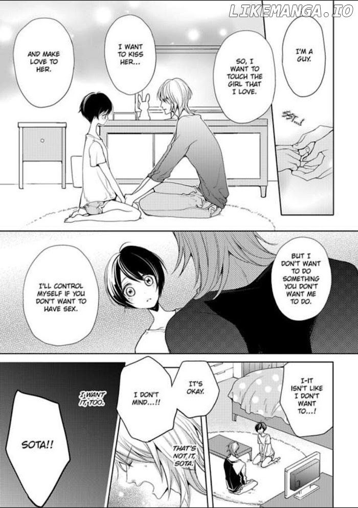 Chippai Kanojo to Bijin Kareshi chapter 3 - page 23