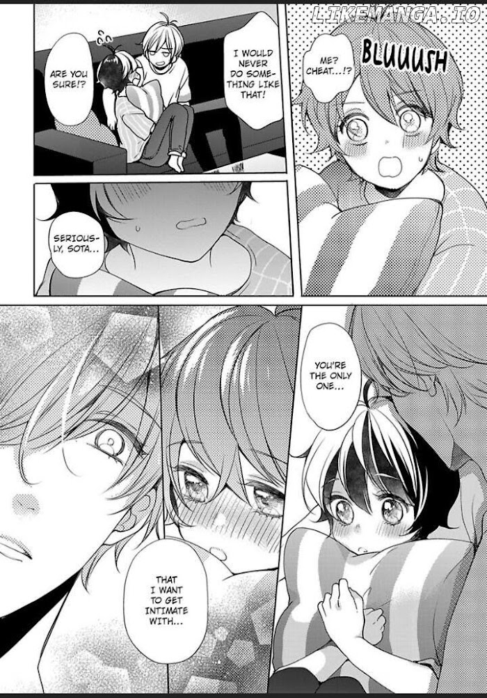 Chippai Kanojo to Bijin Kareshi chapter 22 - page 14