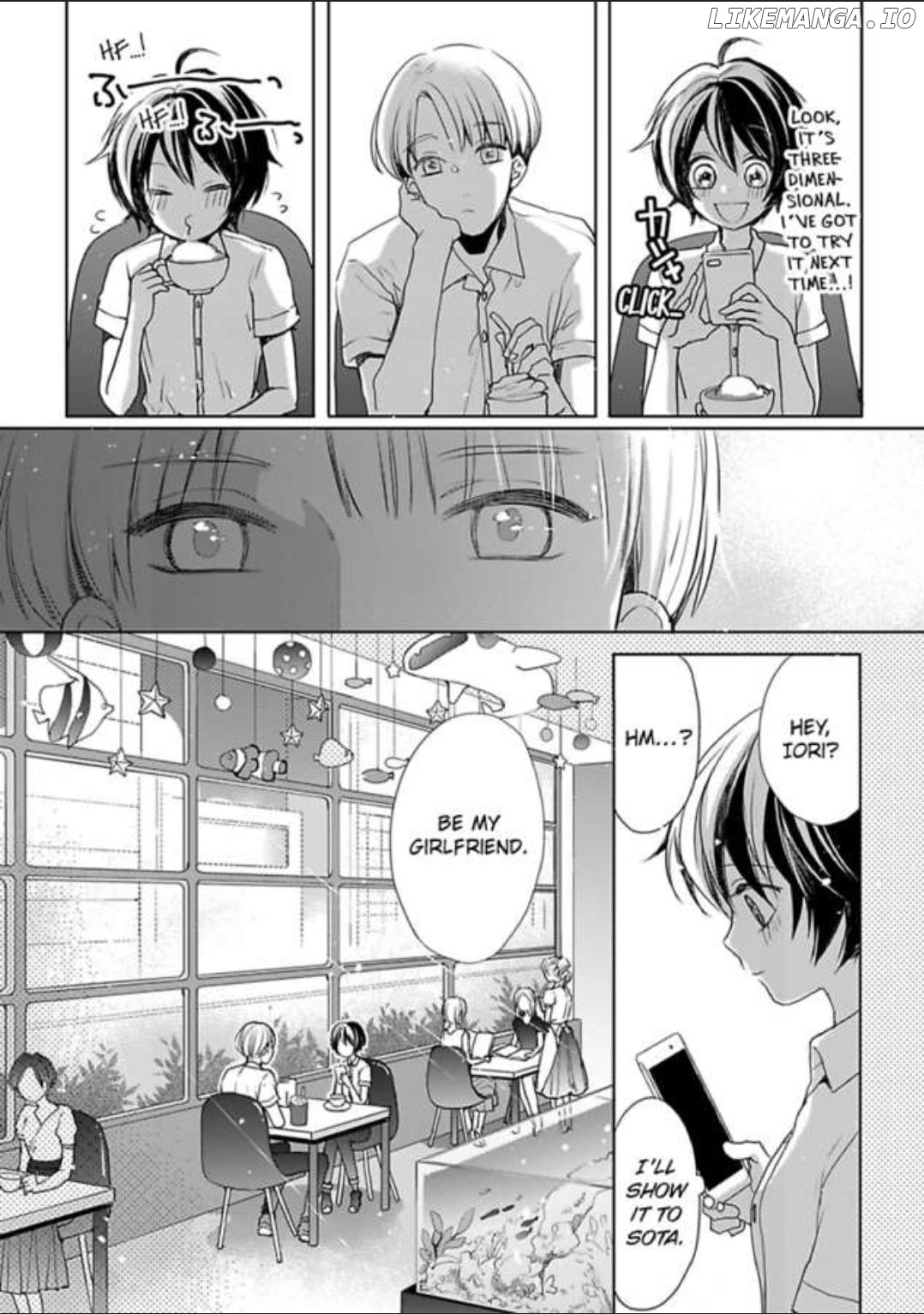 Chippai Kanojo to Bijin Kareshi chapter 10 - page 7