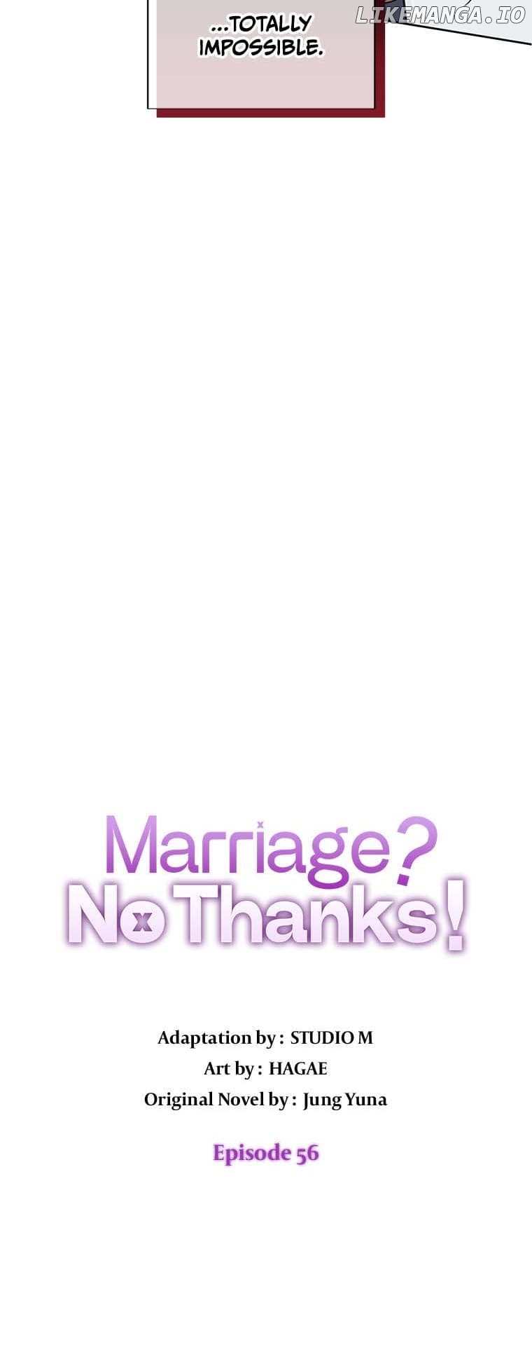 Marriage? No Thanks! Chapter 56 - page 30