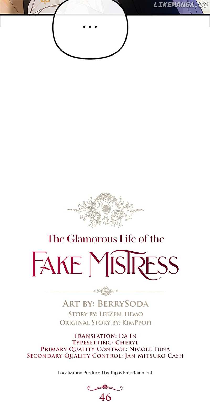 The Glamorous Life of the Fake Mistress Chapter 46 - page 55