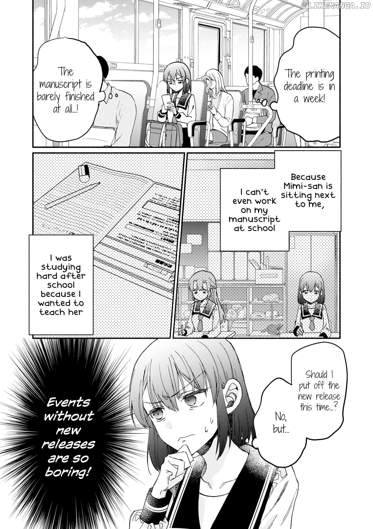 Tonari No Seki Ga Suki Na Hito Datta Gakusei Yuri Anthology Chapter 4 - page 21