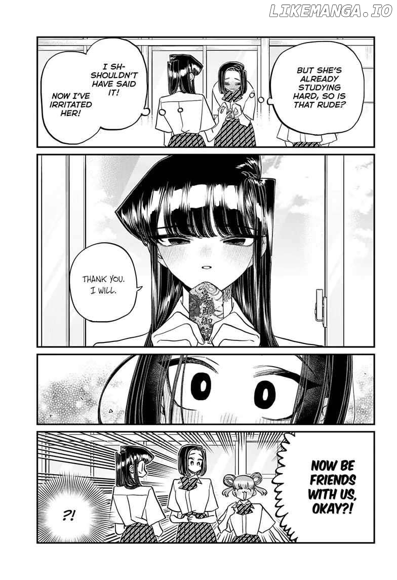 Komi-san wa Komyushou Desu Chapter 436 - page 17