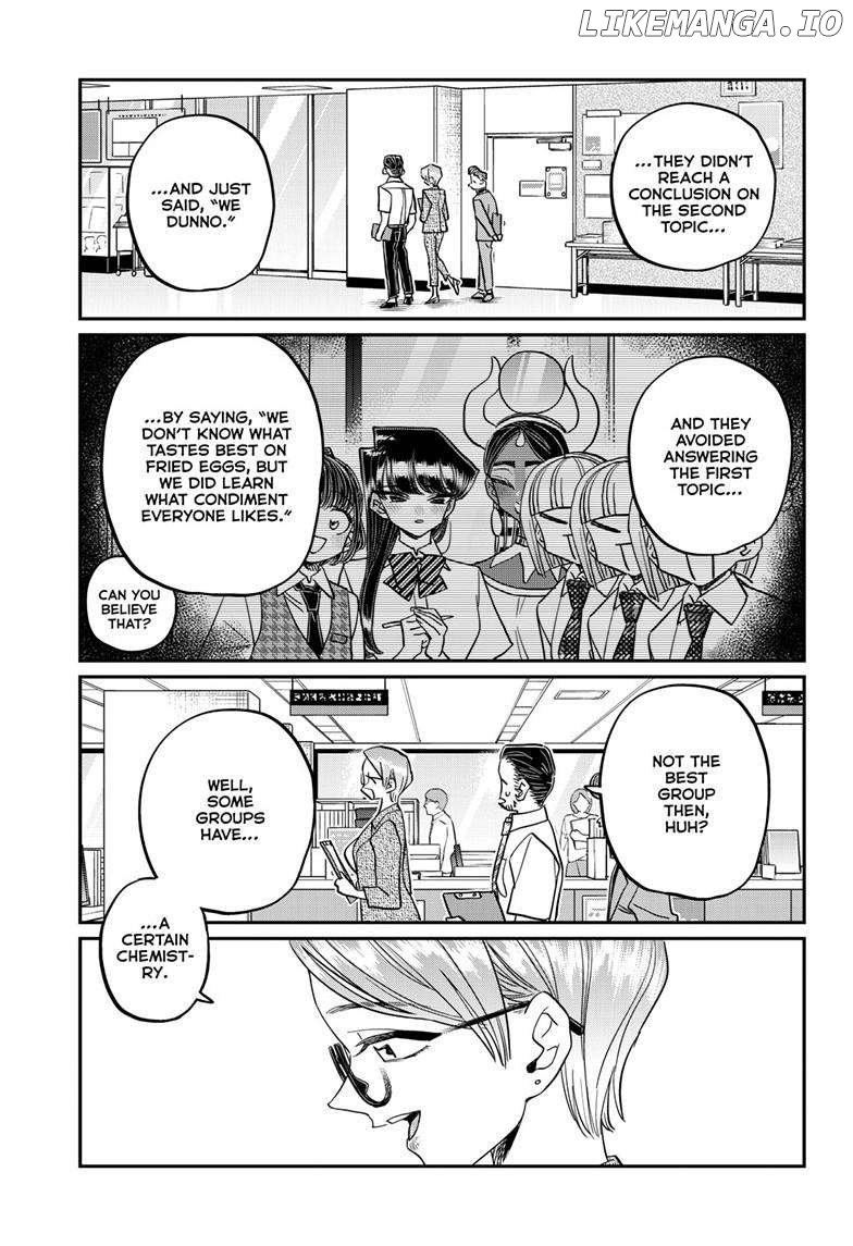 Komi-san wa Komyushou Desu Chapter 441 - page 17