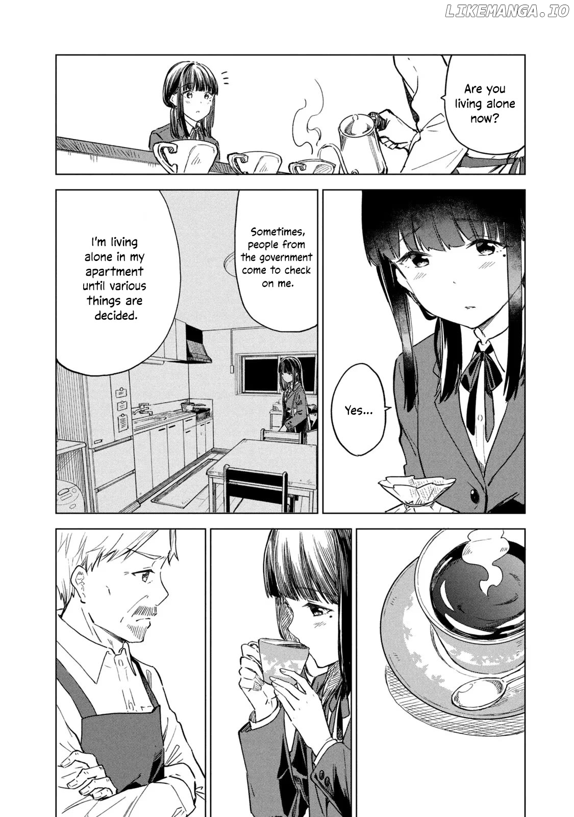 Coffee wo Shizuka ni Chapter 19 - page 24