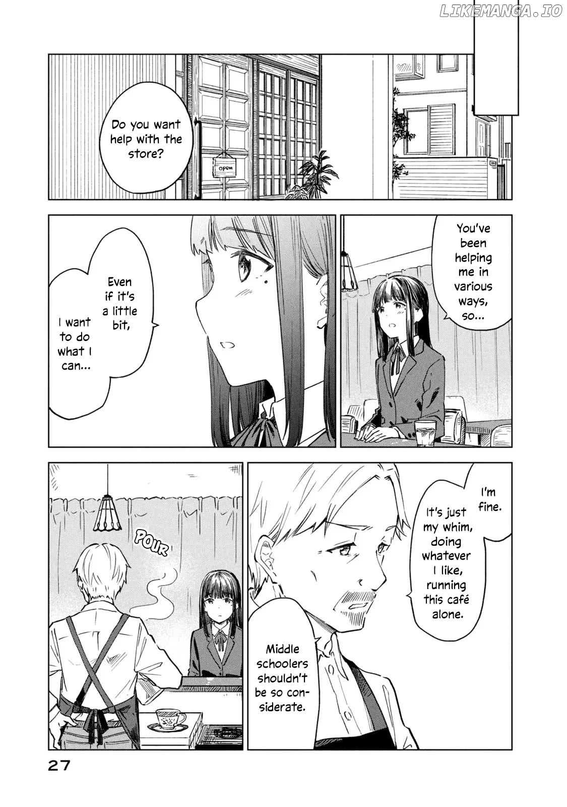 Coffee wo Shizuka ni Chapter 19 - page 25