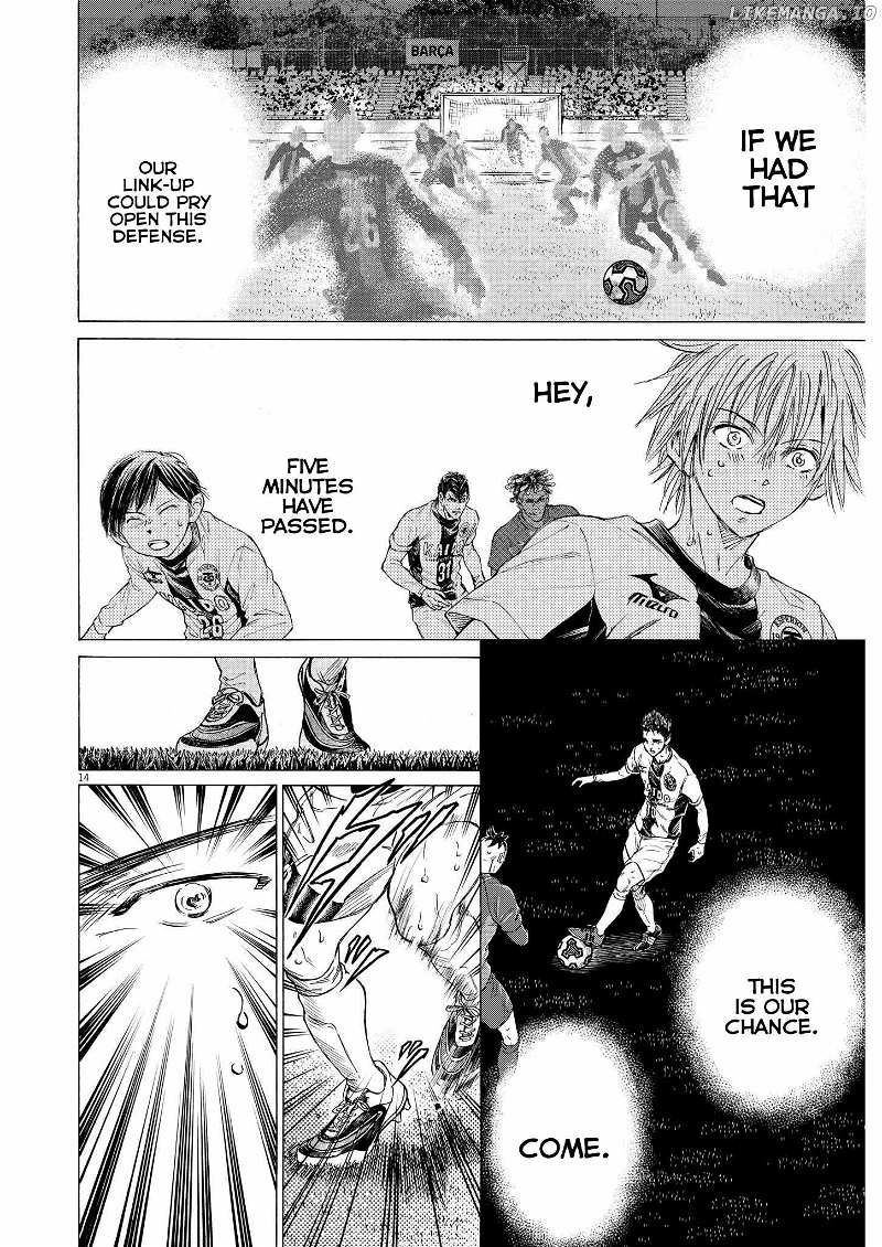 Ao Ashi Chapter 358 - page 14