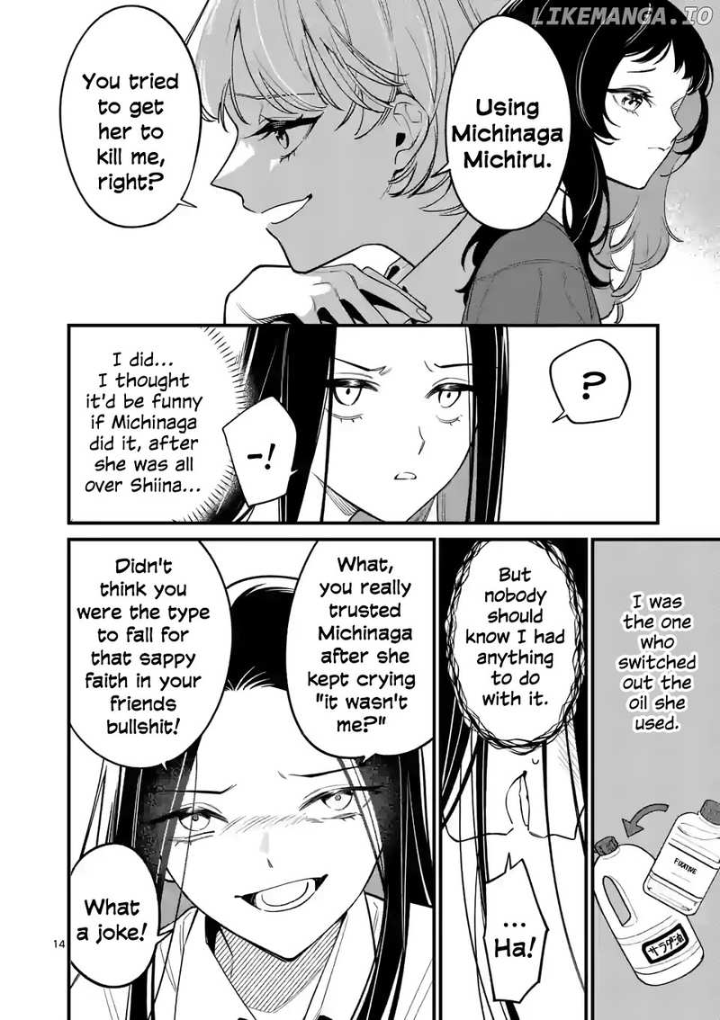 Liar Satsuki Can See Death Chapter 77 - page 14