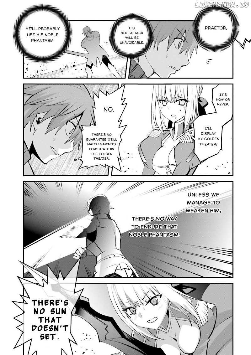 Fate/Extra Chapter 34 - page 22