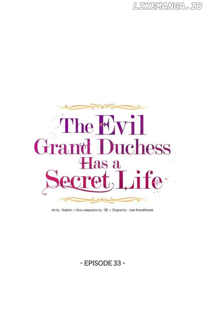 The Evil Grand Duchess Has a Secret Life Chapter 33 - page 19