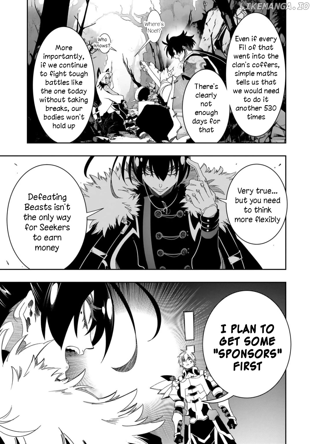 I'm the Most Evil Support Class "Talker" and I'll Subdue the Strongest Clan in the World Chapter 44 - page 13