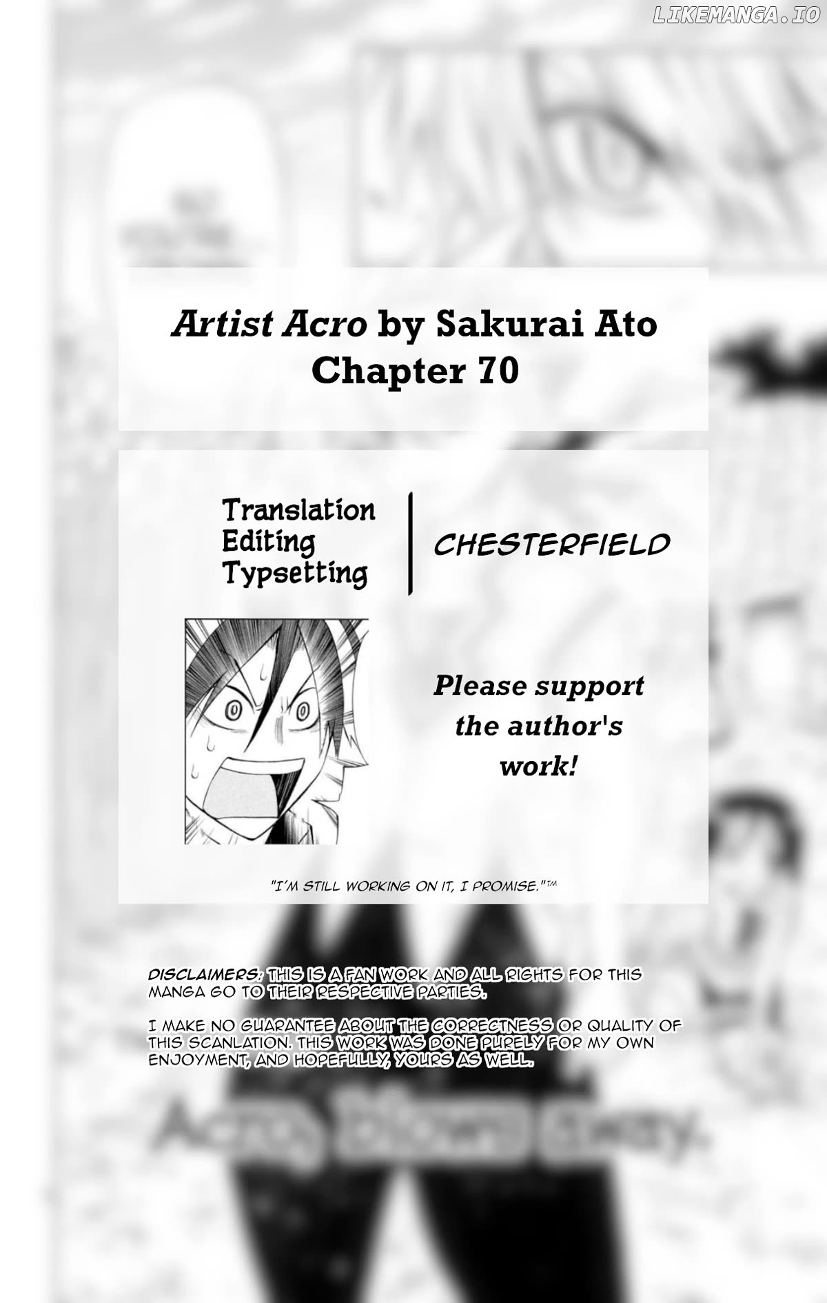 Artist Acro Chapter 70 - page 3