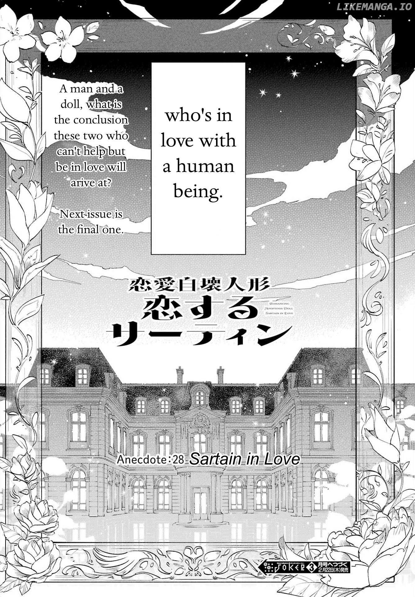 Romancing Apoptosis Doll Sartain In Love Chapter 28 - page 20