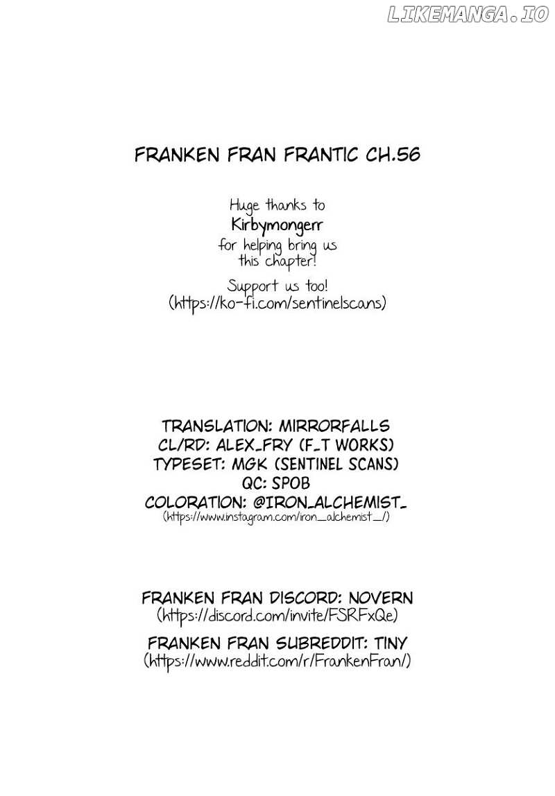 Franken Fran Frantic Chapter 56 - page 24