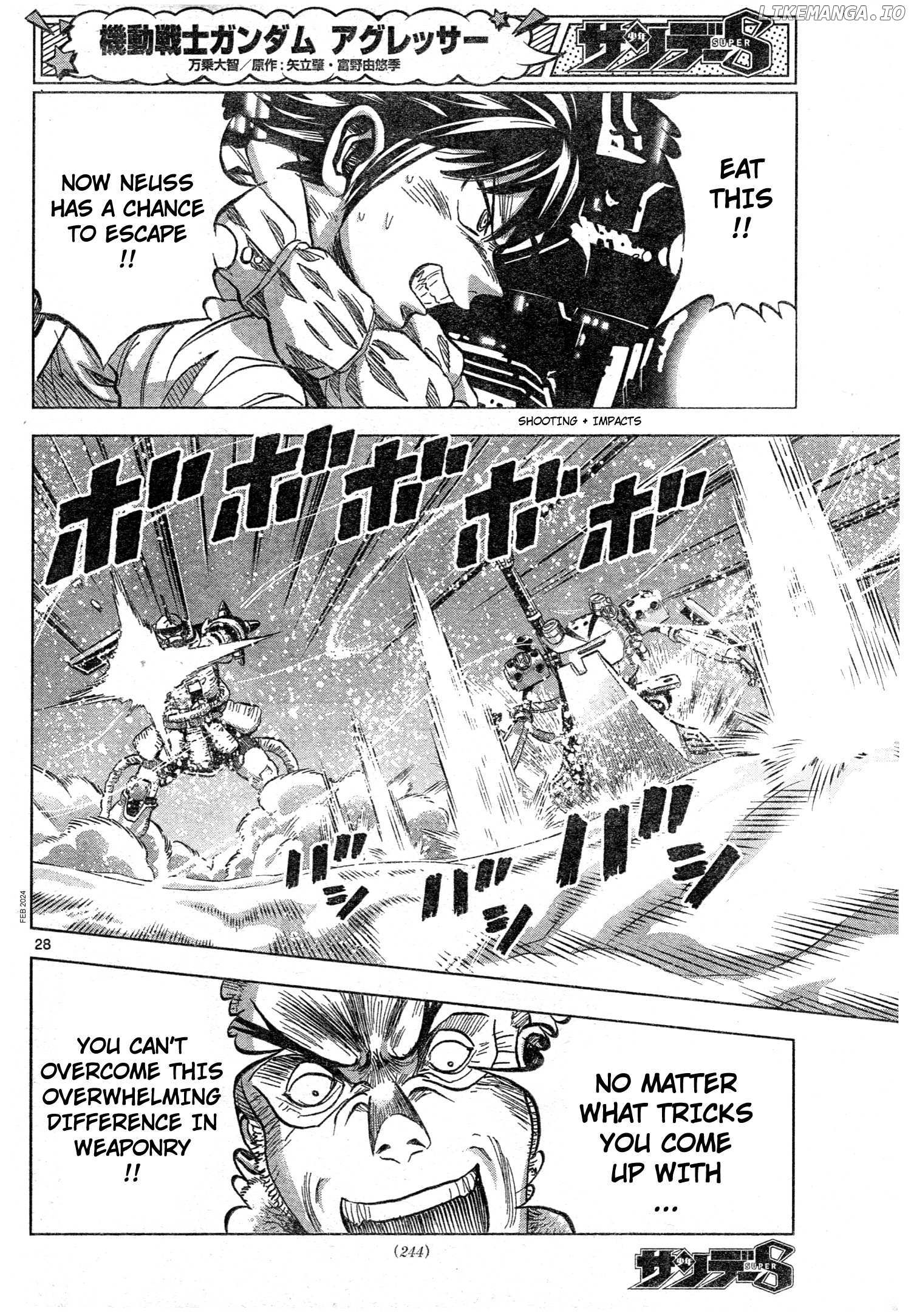 Mobile Suit Gundam Aggressor Chapter 104 - page 28