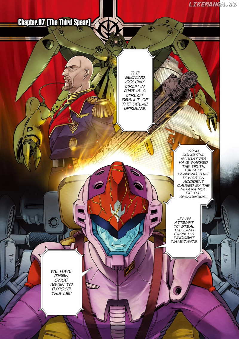 Kidou Senshi Gundam 0083 Rebellion Chapter 97 - page 3
