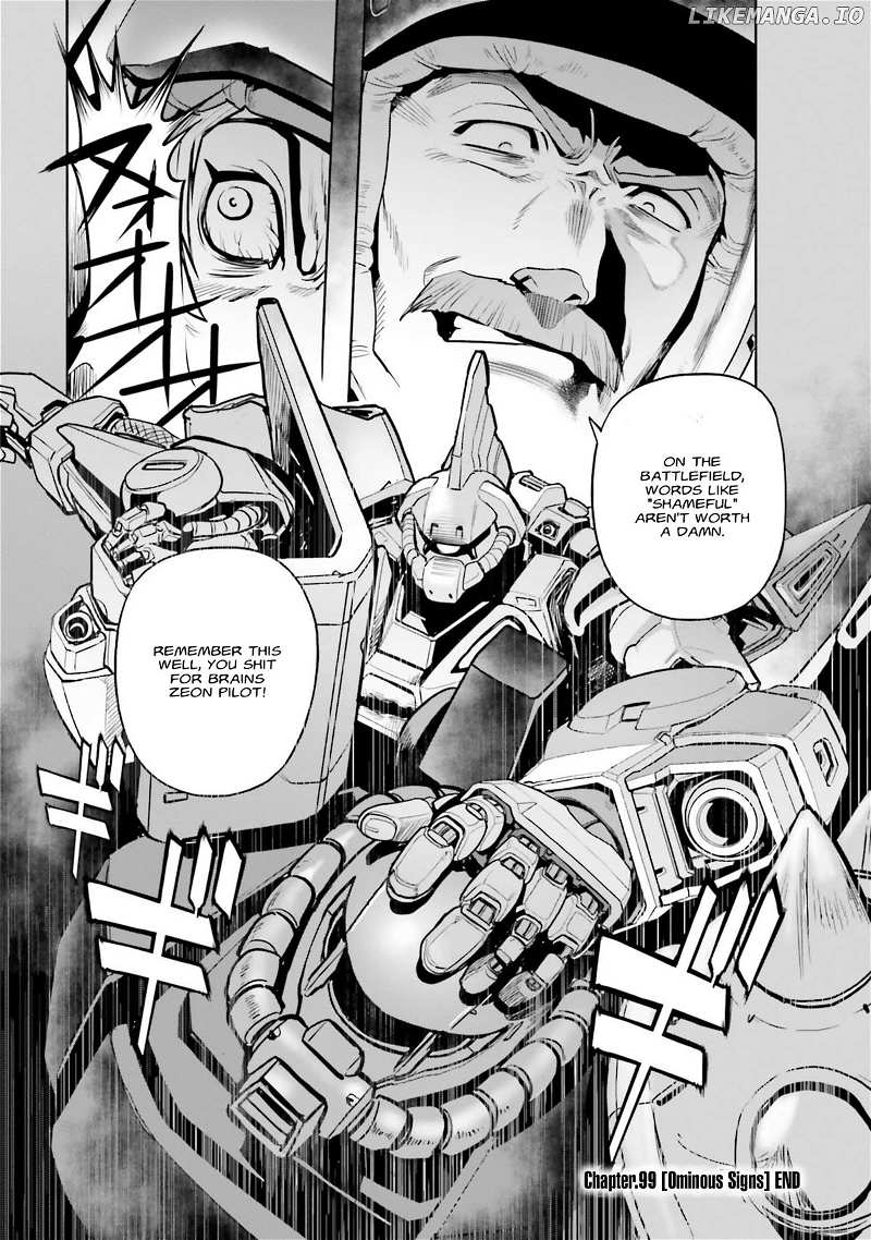 Kidou Senshi Gundam 0083 Rebellion Chapter 99 - page 22