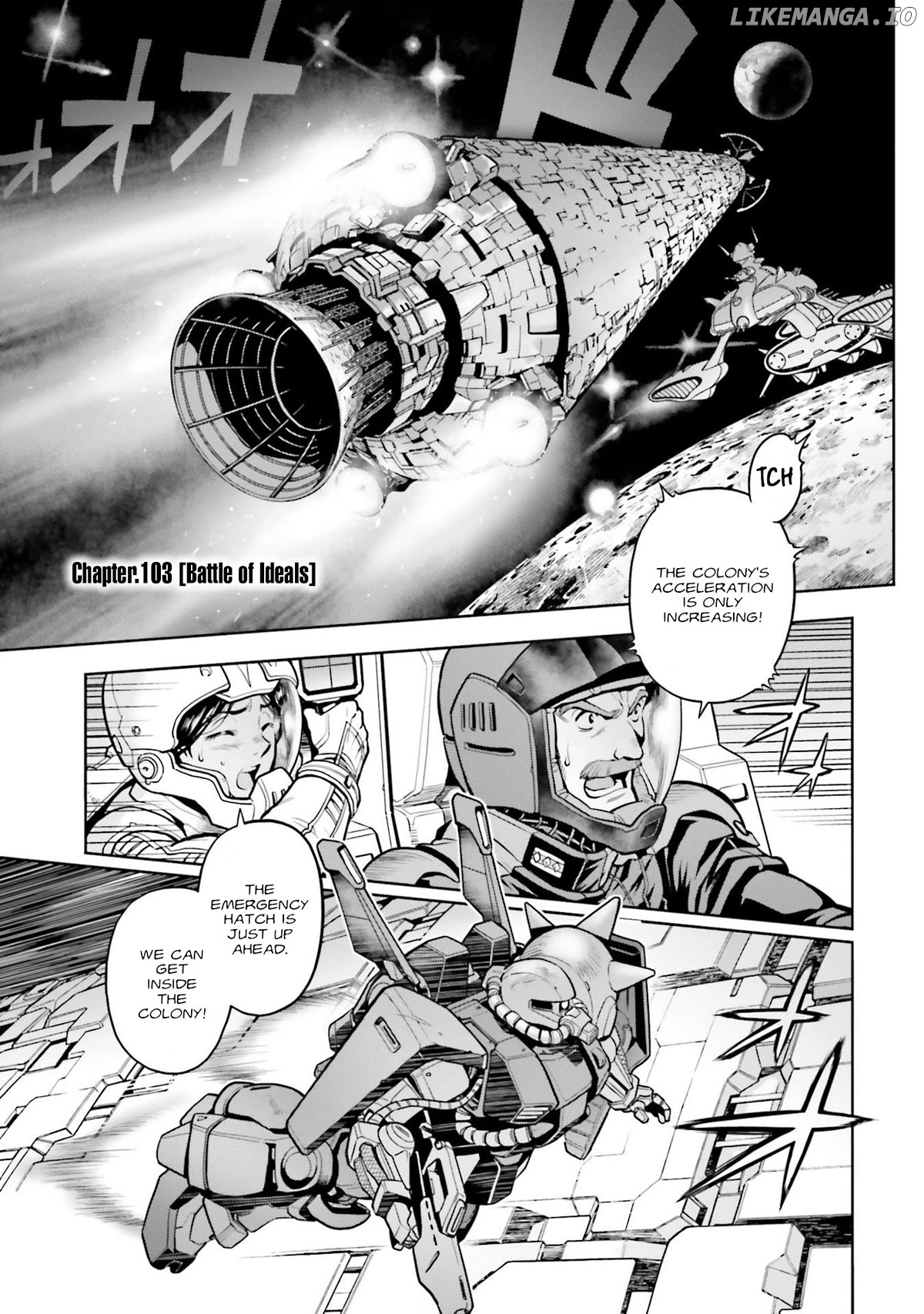 Kidou Senshi Gundam 0083 Rebellion Chapter 103 - page 2