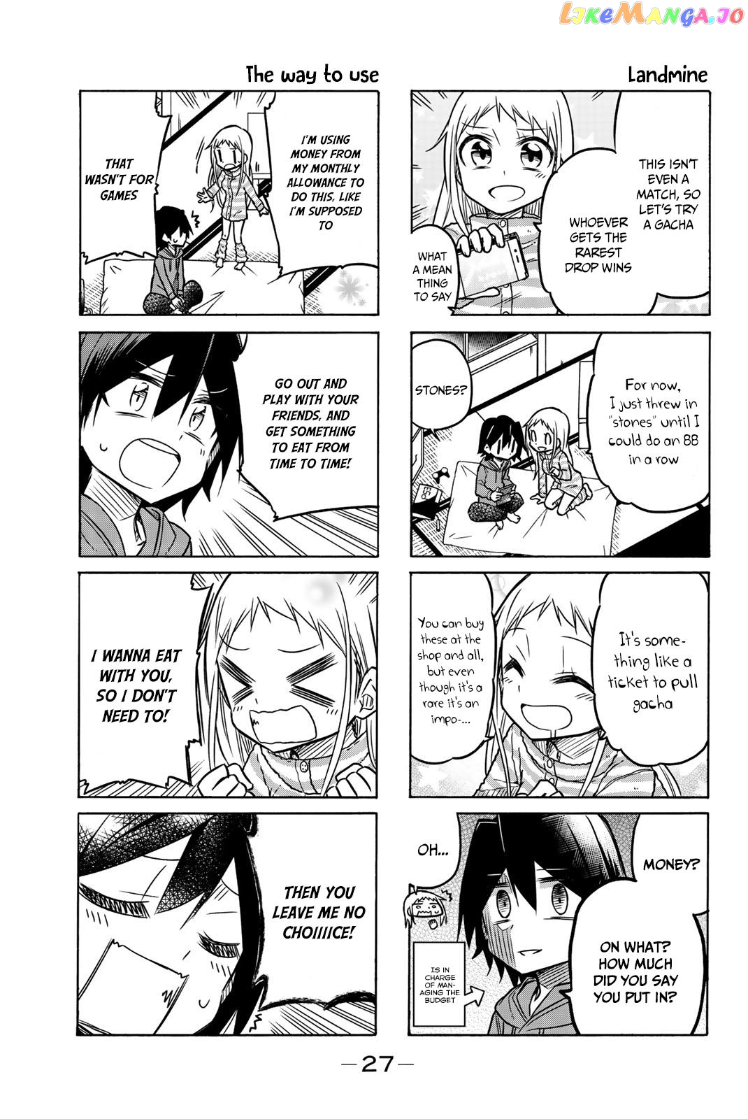 Mako-san Wa Shindemo Jiritsu Shinai Chapter 26 - page 3